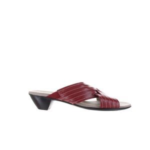 NIB Munro Womens Kelsey Red Sandals Size 10 N (AA, N) READ - FITS 9-9.5 Foot